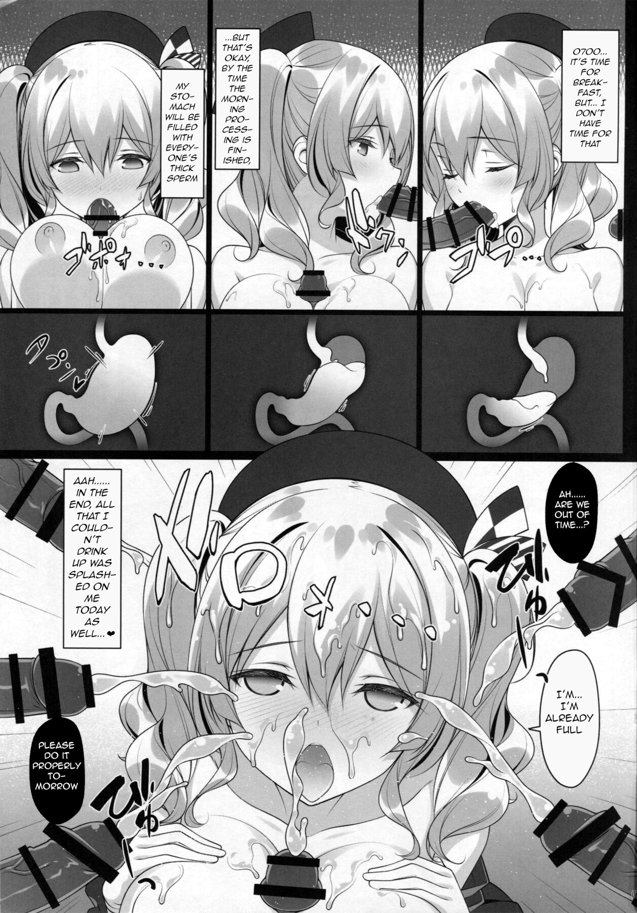 Hentai Manga Comic-Baby-Making Warship Kashima's Mating Report-Read-6